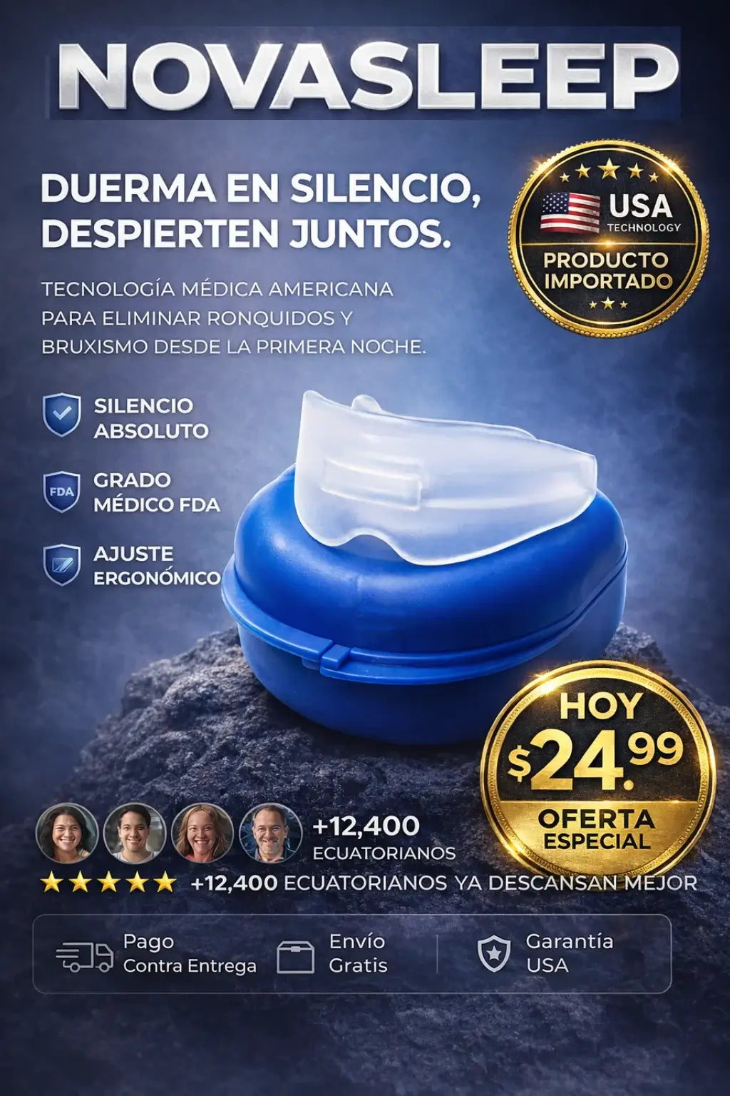 NOVASLEEP-PROTECTOR ANTIRONQUIDO