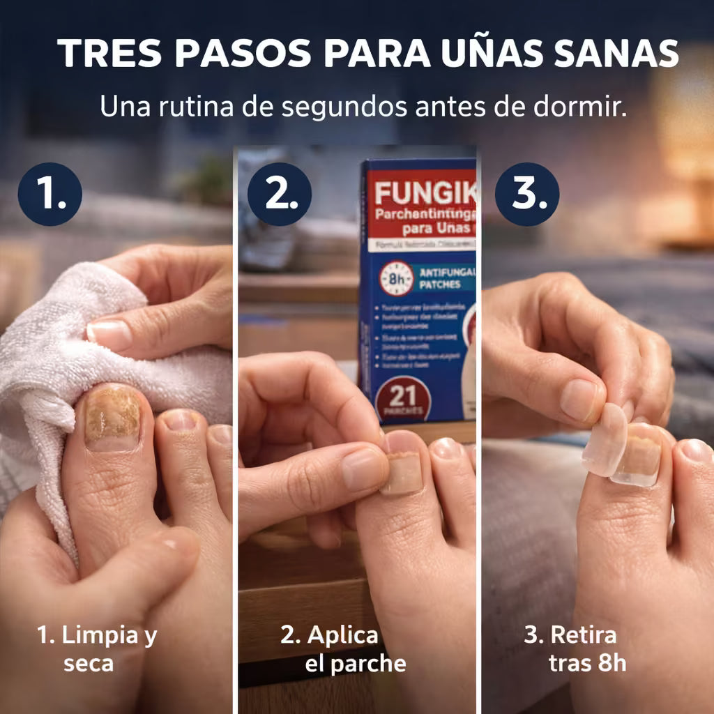 1X FÚNGIKA: PARCHE PARA HONGOS