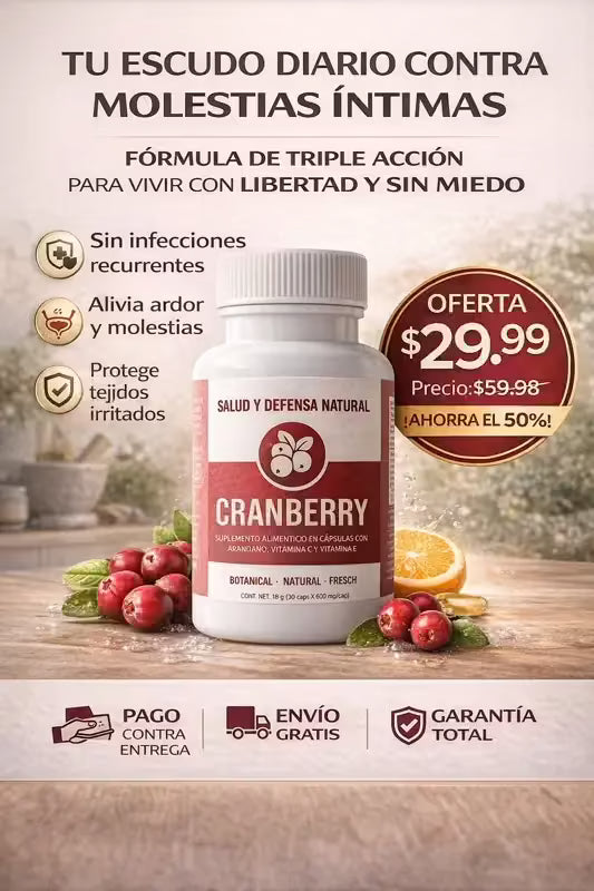 Cranberry Infecciones Urinarias Supx1