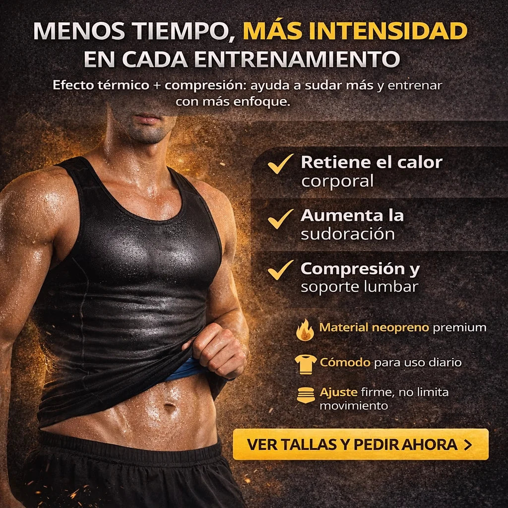 Vulkan Elite: Chaleco Sauna para definir y proteger tu cuerpo
