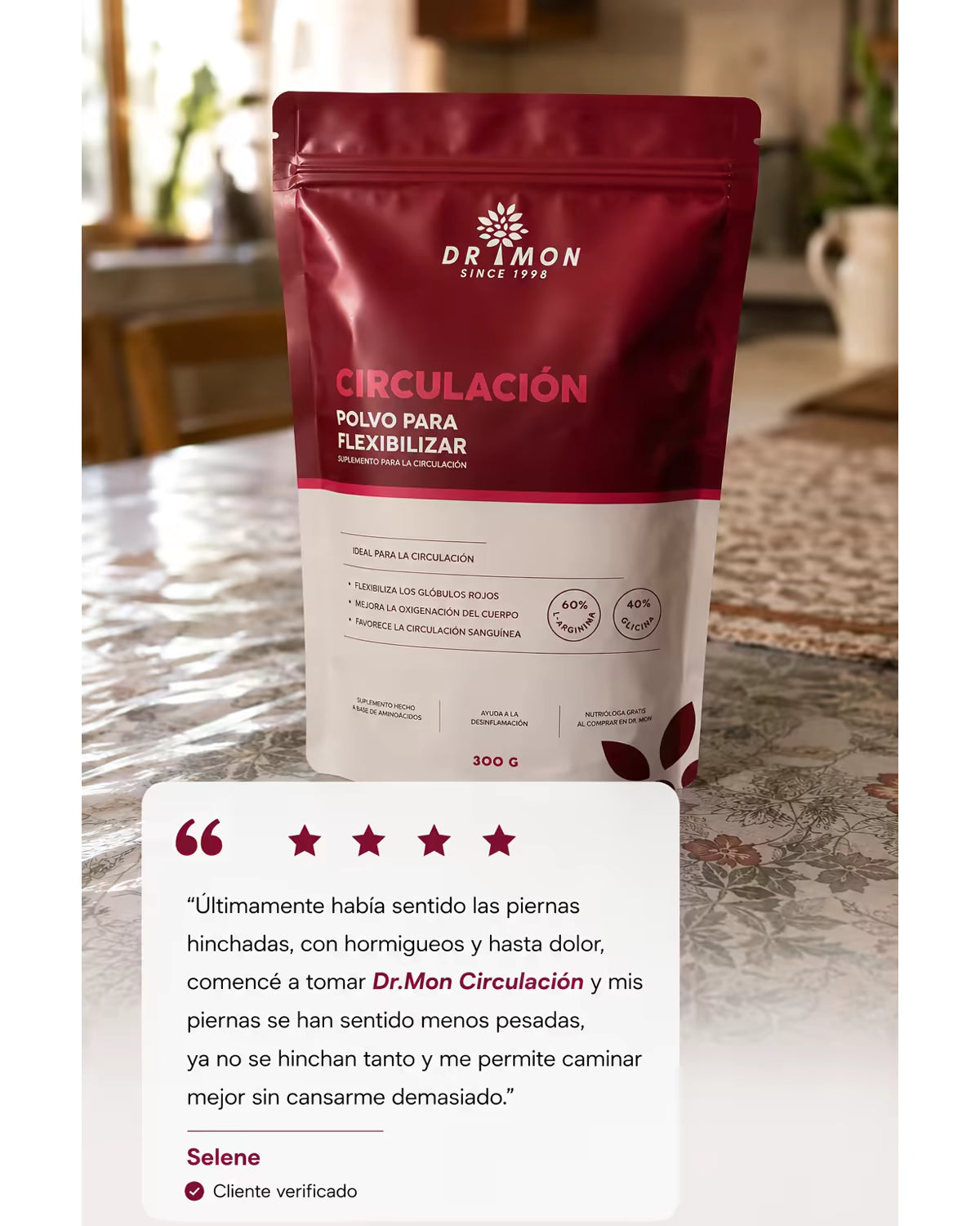 Testimonio de clienta DR.MON