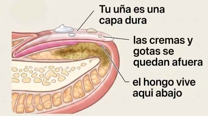 ¿Por qué tu uña sigue igual?