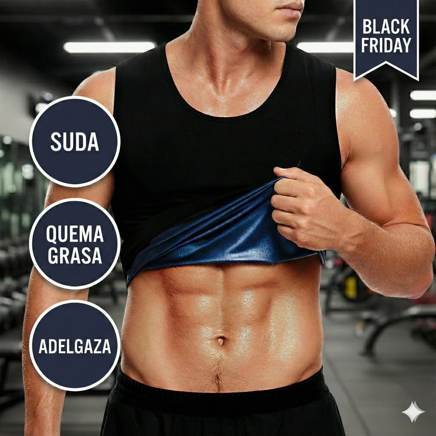 Vulkan Elite: Chaleco Sauna para definir y proteger tu cuerpo