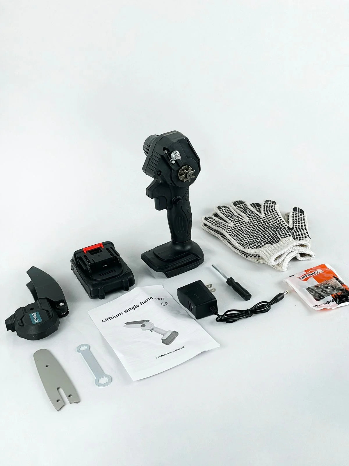 Mini Motosierra Portátil + Guantes Incluidos